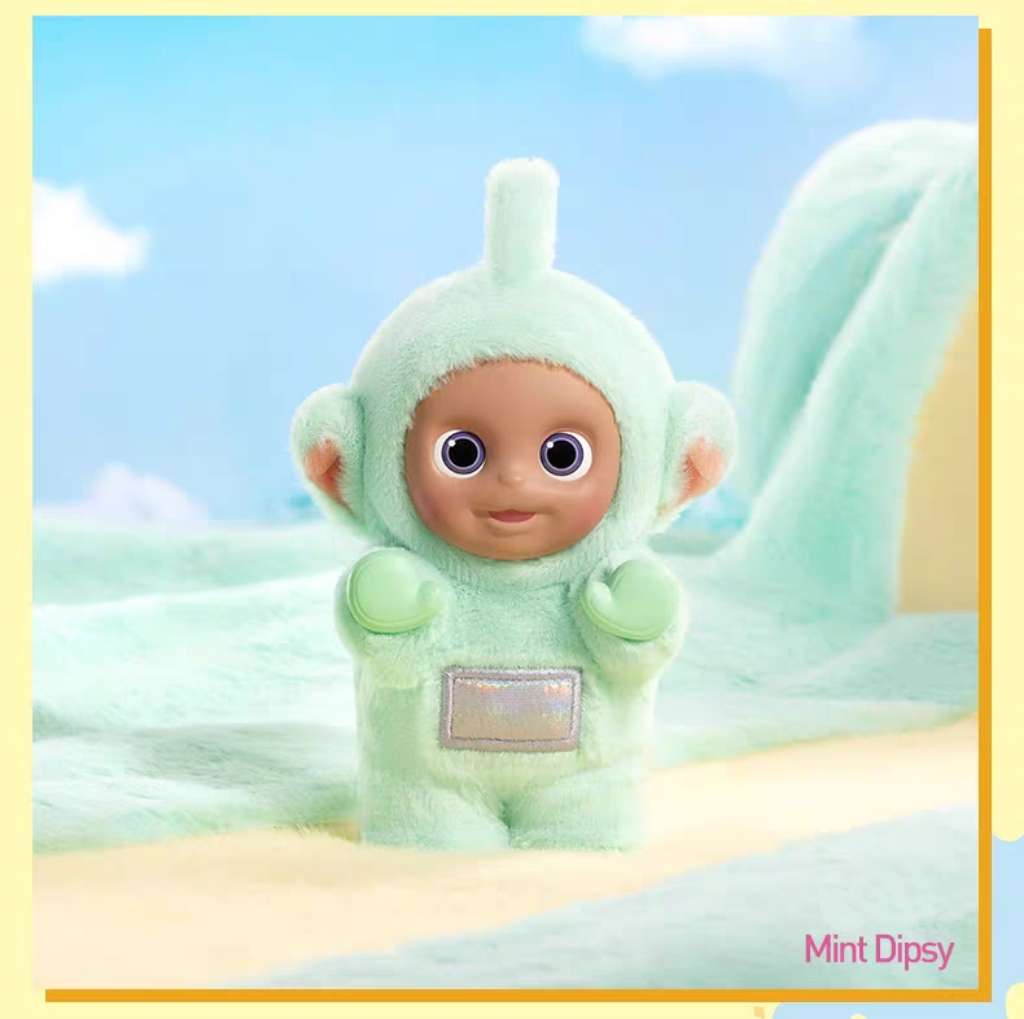 Mint dipsy vingl doll plush teletubbies blind box figure
