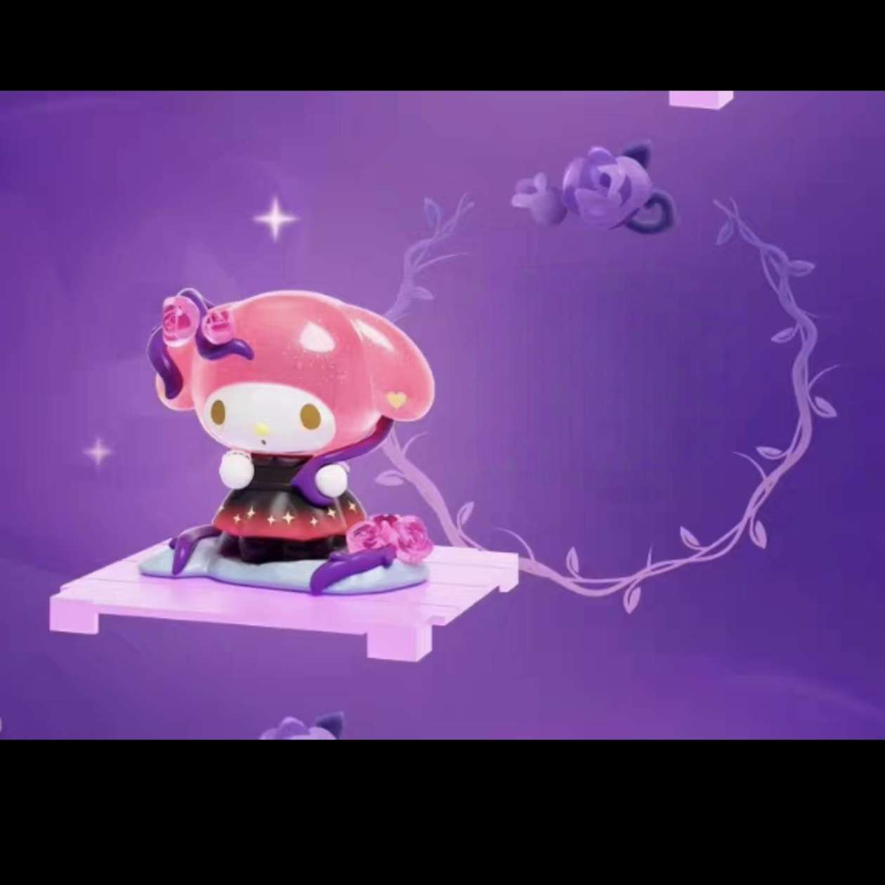 Sanrio My Melody Kuromi Mysterious Floral Realm Blind Box