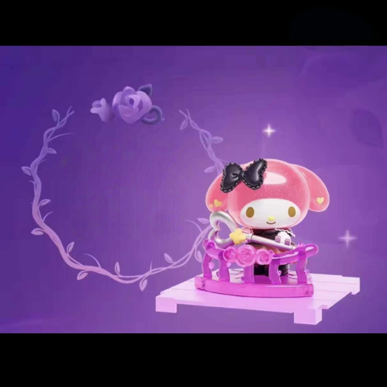 Sanrio My Melody Kuromi Mysterious Floral Realm Blind Box