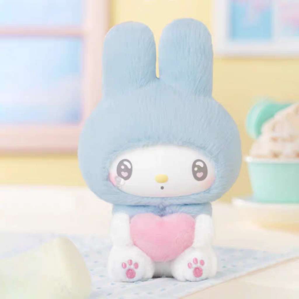 My melody baby blue kawaii handbag plush accessories fashion