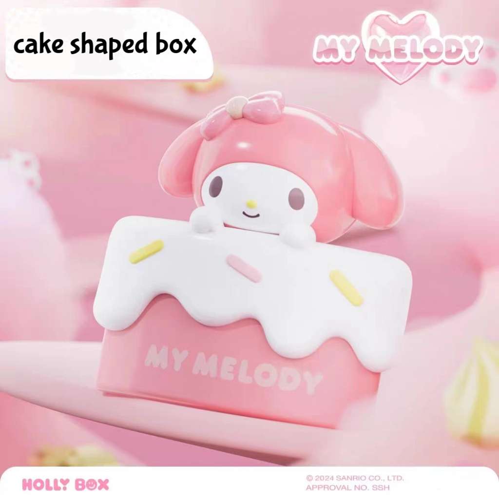 My melody pink kawaii desk storage organizer box gift