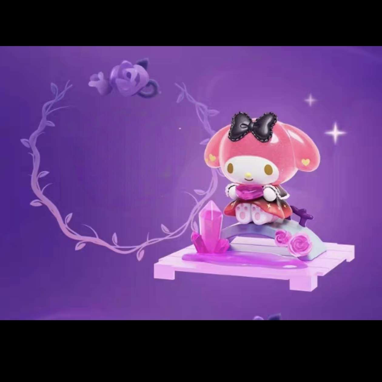 Sanrio My Melody Kuromi Mysterious Floral Realm Blind Box