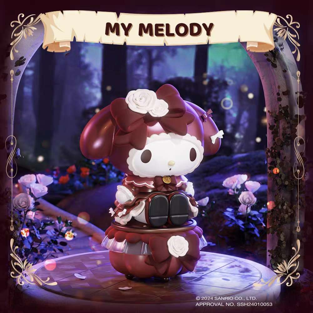 Sanrio Kuromi My Melody Rosy Rose Figure