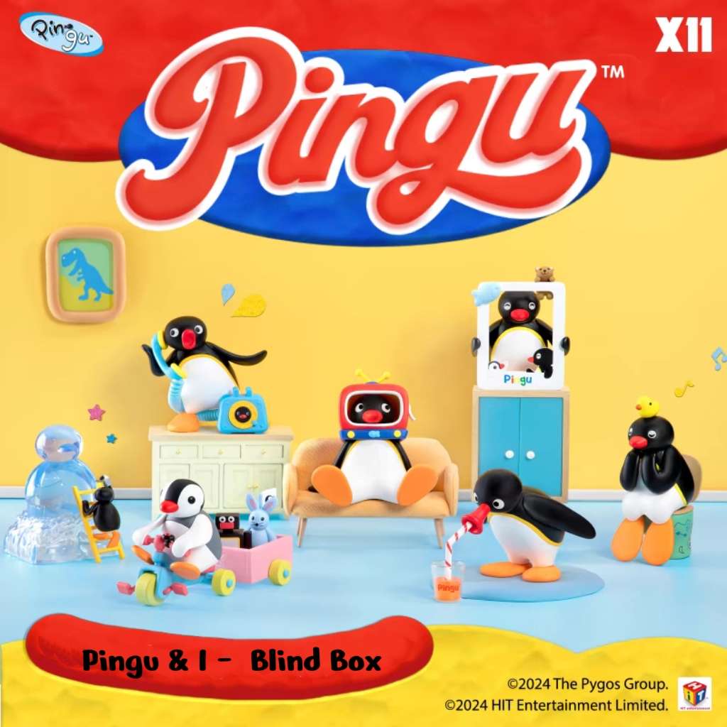 Pingu Penguin Daily Life Toy Figure Blind Box