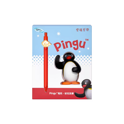 Pingu Penguin Pen Holder Figure Desk Decoration