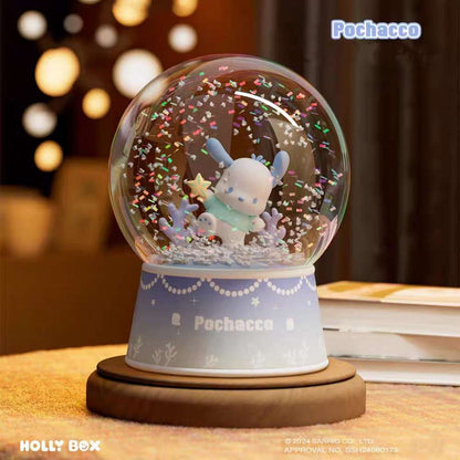 Sanrio Cinnamoroll Pochacco Ocean Snow Globe