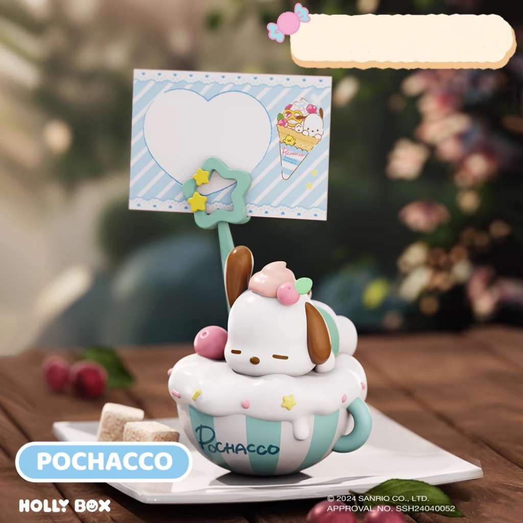 Pochacco sleeping cup memo holder figure stand blind box