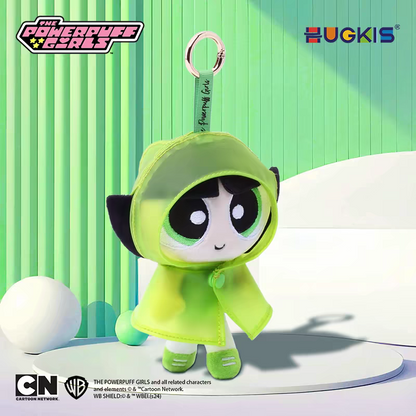 Powerpuff Girls buttercup Raincoat accessory plush fob keychain