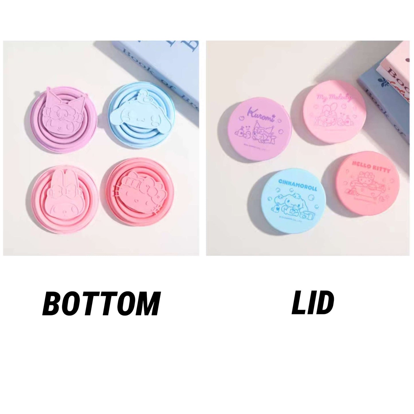 Sanrio Cute Portable Folding Cup Tooth Brush Set
