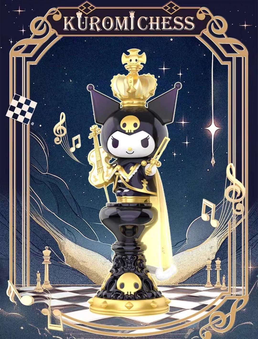 Sanrio Kuromi Chess Blind Box Figures