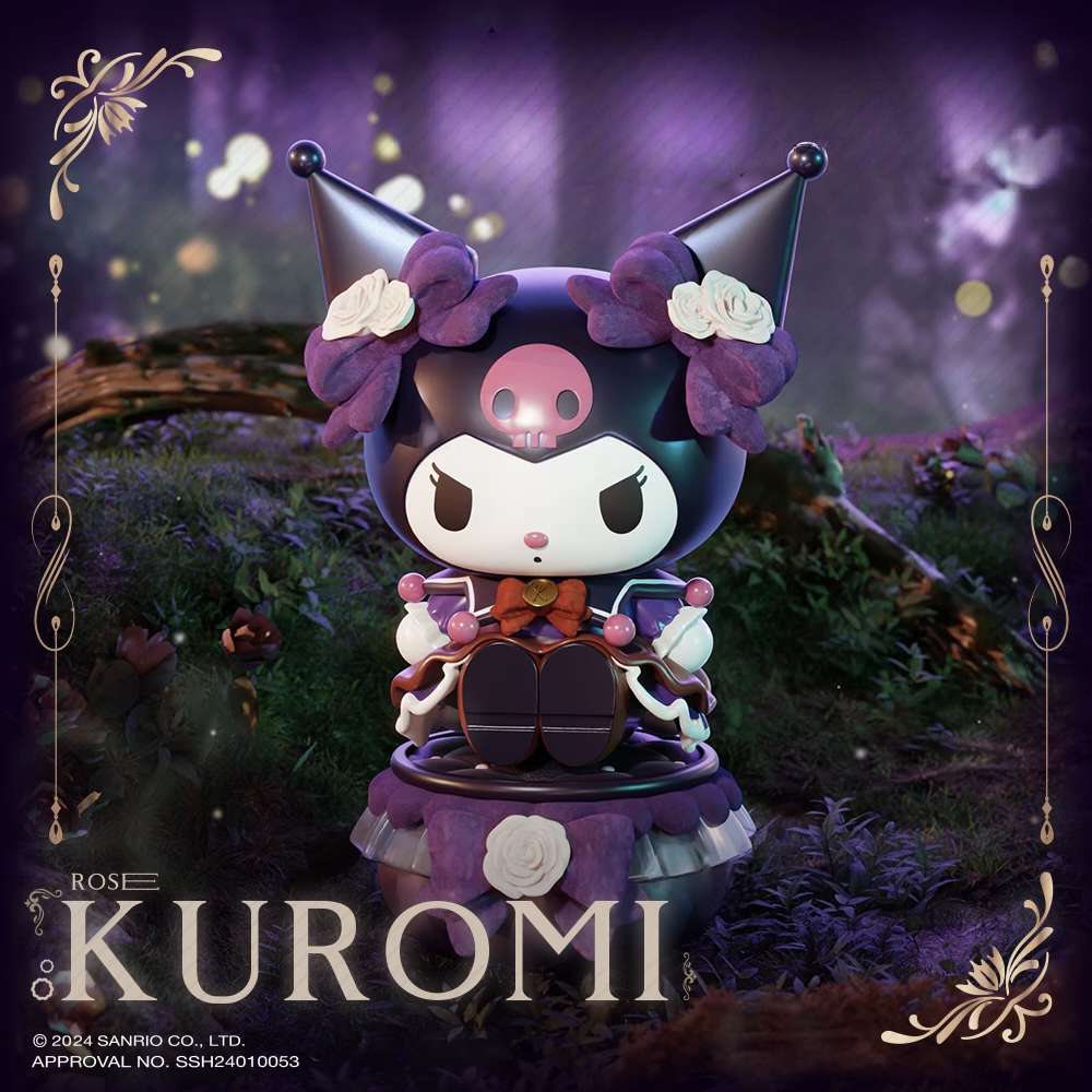 Sanrio Kuromi My Melody Rosy Rose Figure