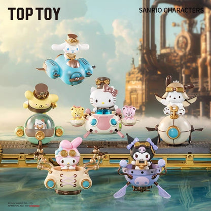 Sanrio vintage steampunk aeroplane blind box figures