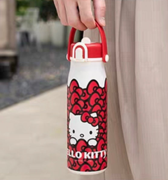 Sanrio Hello Kitty Ribbon Insulated Water Tumbler Cup