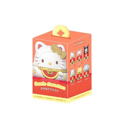 Sanrio Solar Powered Blessing Daruma Blind Box Figure Car Decoration