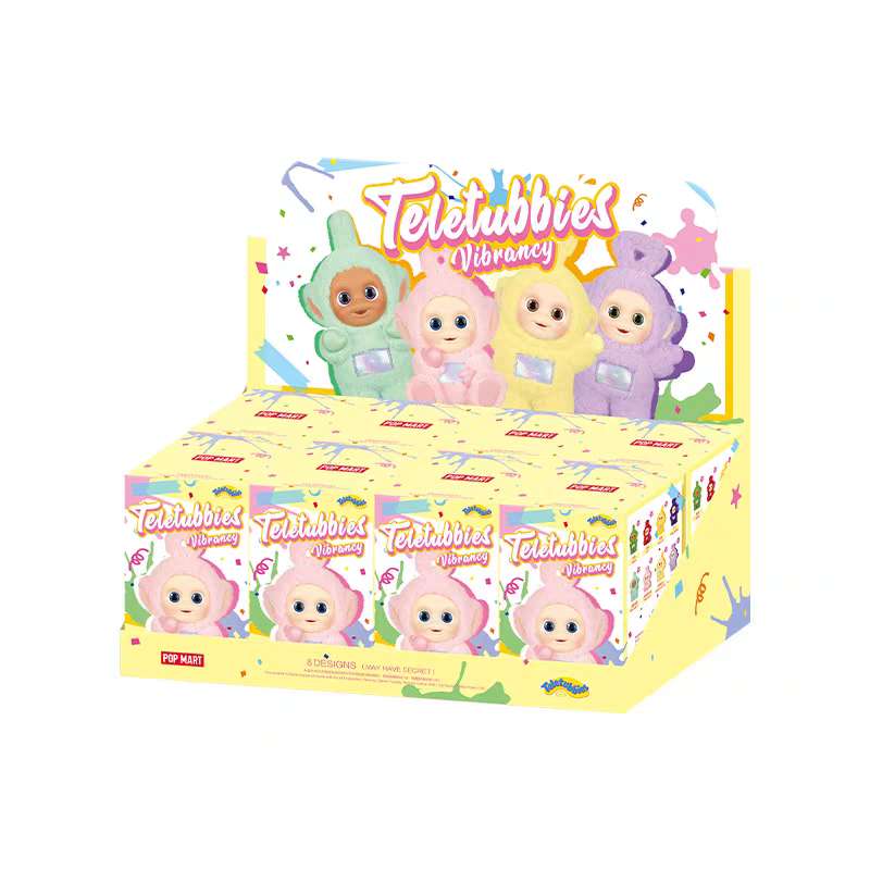 Teletubbies vinyl doll plush set