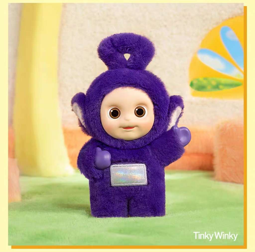 Tinky Winky purple teletubbies vinyl doll plush