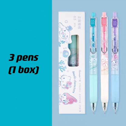 bundle of 3 sanrio pens