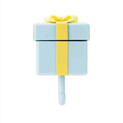 cinnamoroll blue gift box adhesive hook