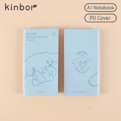 cinnamoroll faux leather notebook