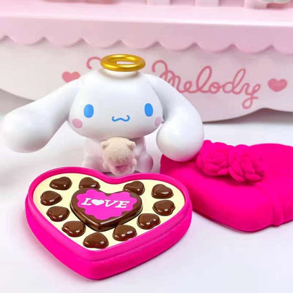 cinnamoroll heart chocolate box love valentines blind box toys