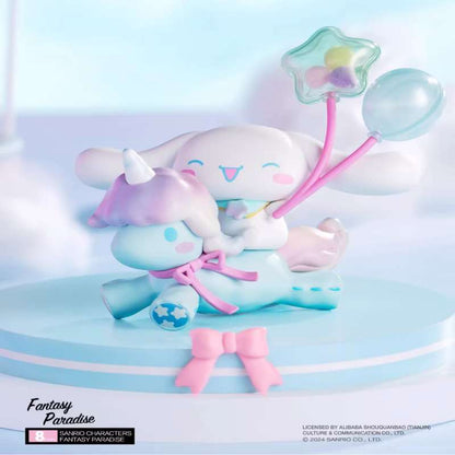 Cinnamoroll riding on Unicorn Stars balloon figure blind box 