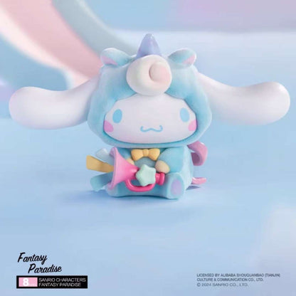 Cinnamoroll Unicorn costume stars trumpet toy blind box figure