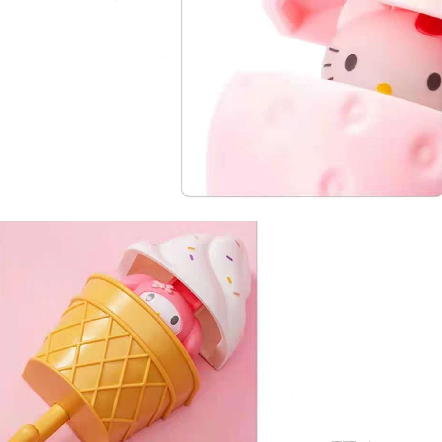 creative kawaii adhesive hook figure