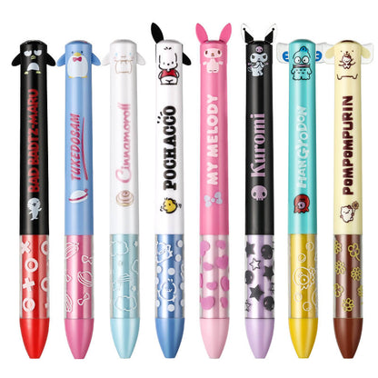 cute cartoon 2 color pens office supplies