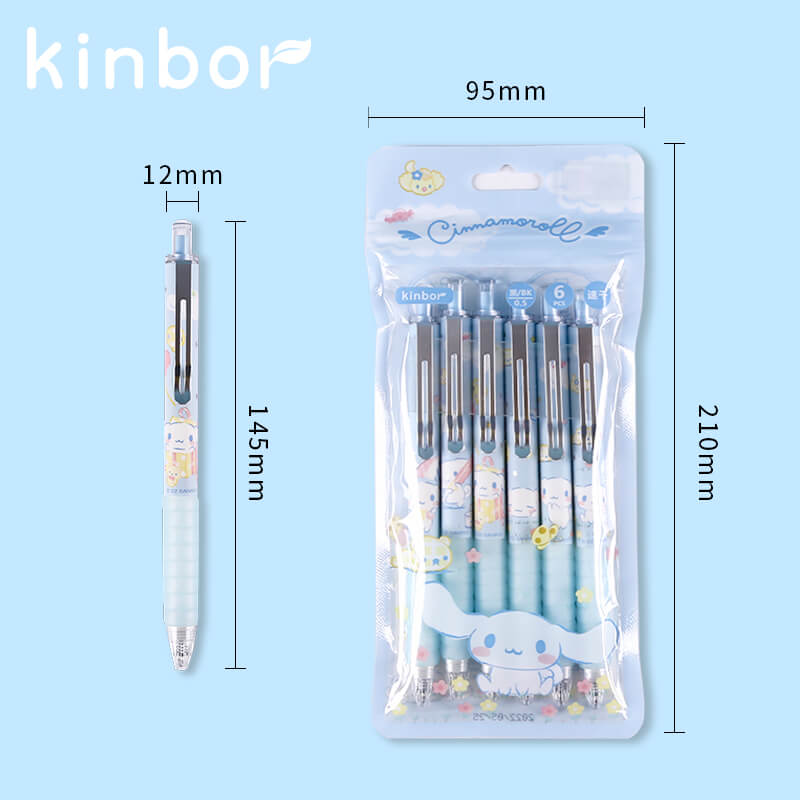 cute cinnamoroll pens measurments 12mm x 145mm