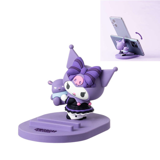 cute kuromi mobile phone stand for desk