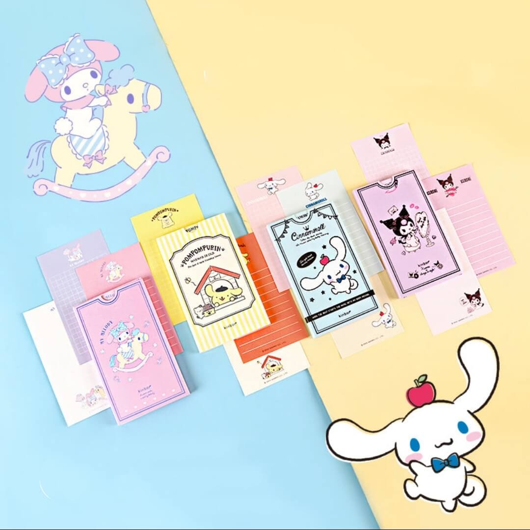 cute sanrio cartoon notepads