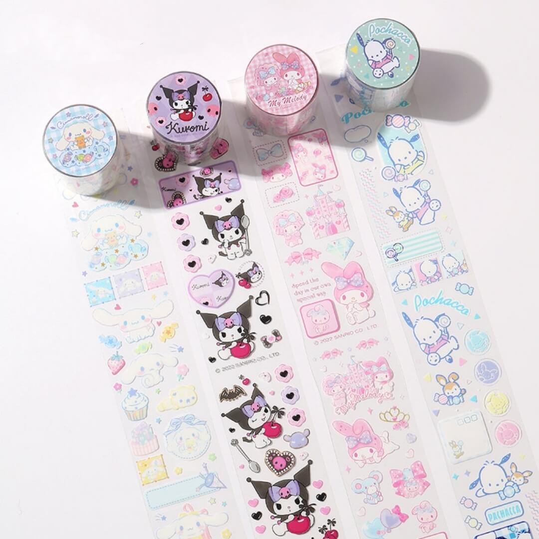 cute sticker tapes for journal decoration