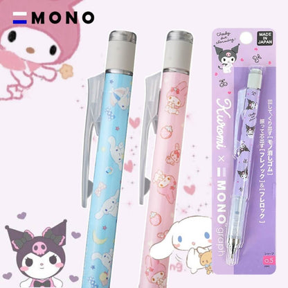 cute tombow mono graph zero mechanical pencil