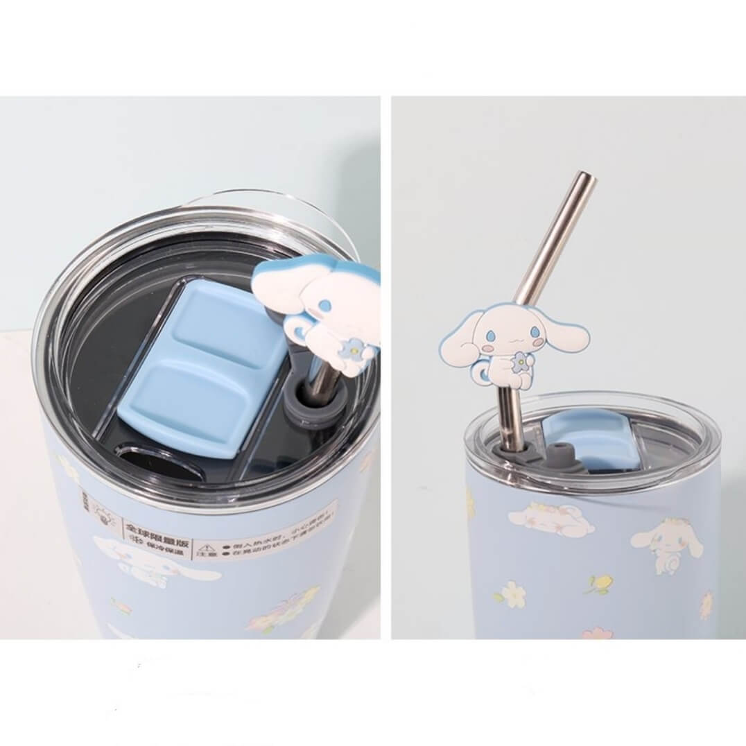 Sanrio Tumbler with Lid and Straw - Fruit Series – KawaiiGoodiesDirect