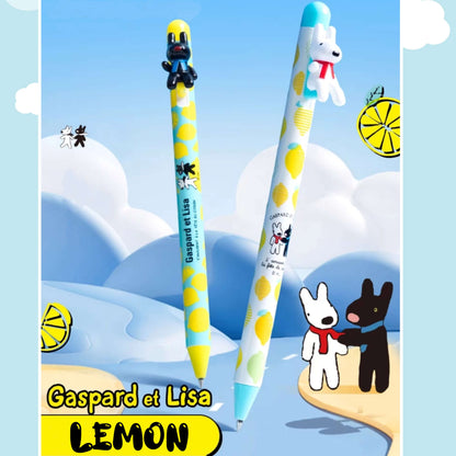 gaspard et lisa summer lemon ballpoint pens