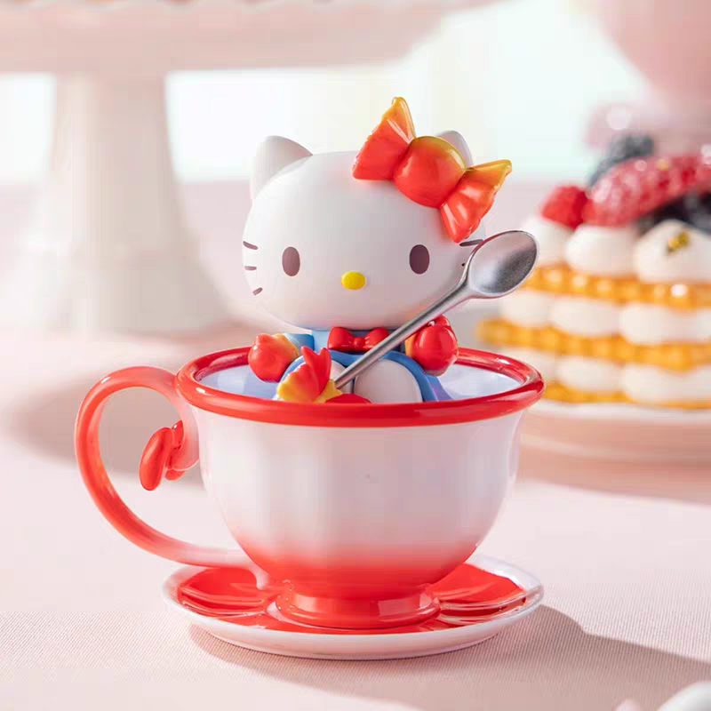 Sanrio Sweet Afternoon Tea Teacup Blind Box Figures