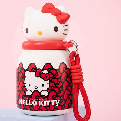 Sanrio Hello Kitty Ribbon Insulated Water Tumbler Cup