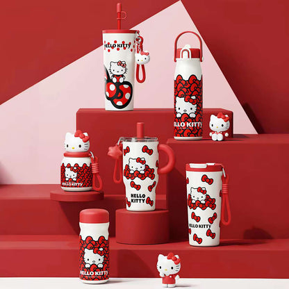 Sanrio Hello Kitty Ribbon Insulated Water Tumbler Cup