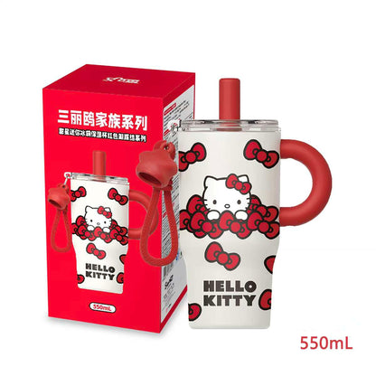 Sanrio Hello Kitty Ribbon Insulated Water Tumbler Cup