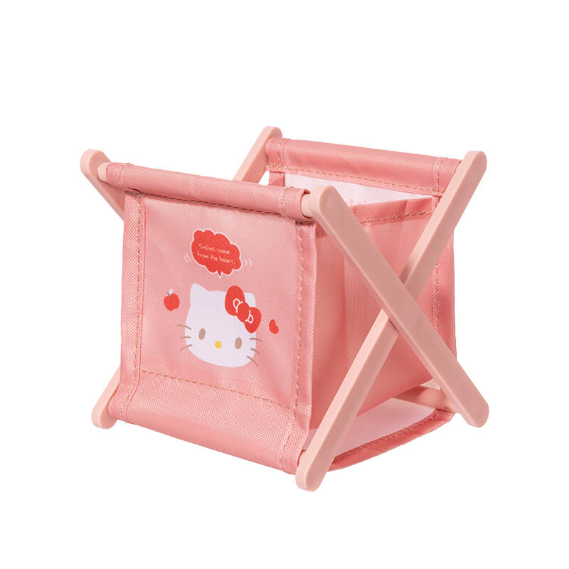 hello kitty pink mini basket pencil holder