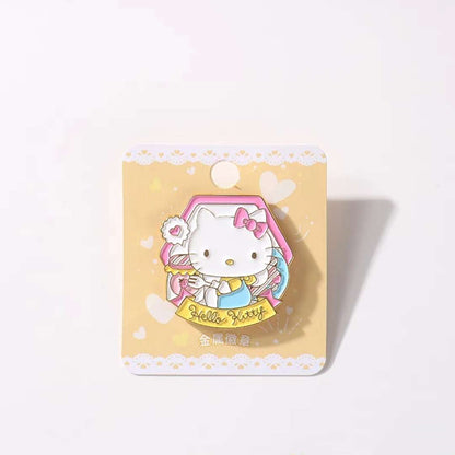kawaii hello kitty strawberry sweet lapel pin