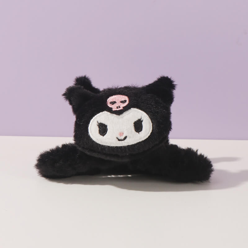 kuromi fluffy hair accessories