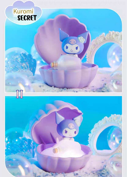 Kuromi sea mermaid shell blind box figure perfume bottle