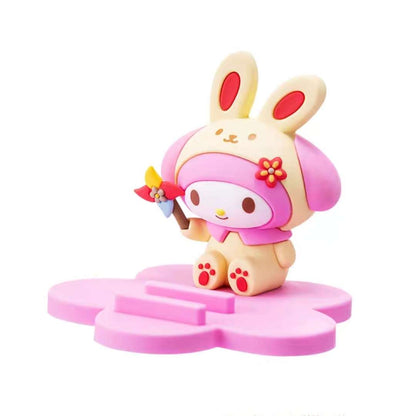 my melody bunny costume mobile phone holder