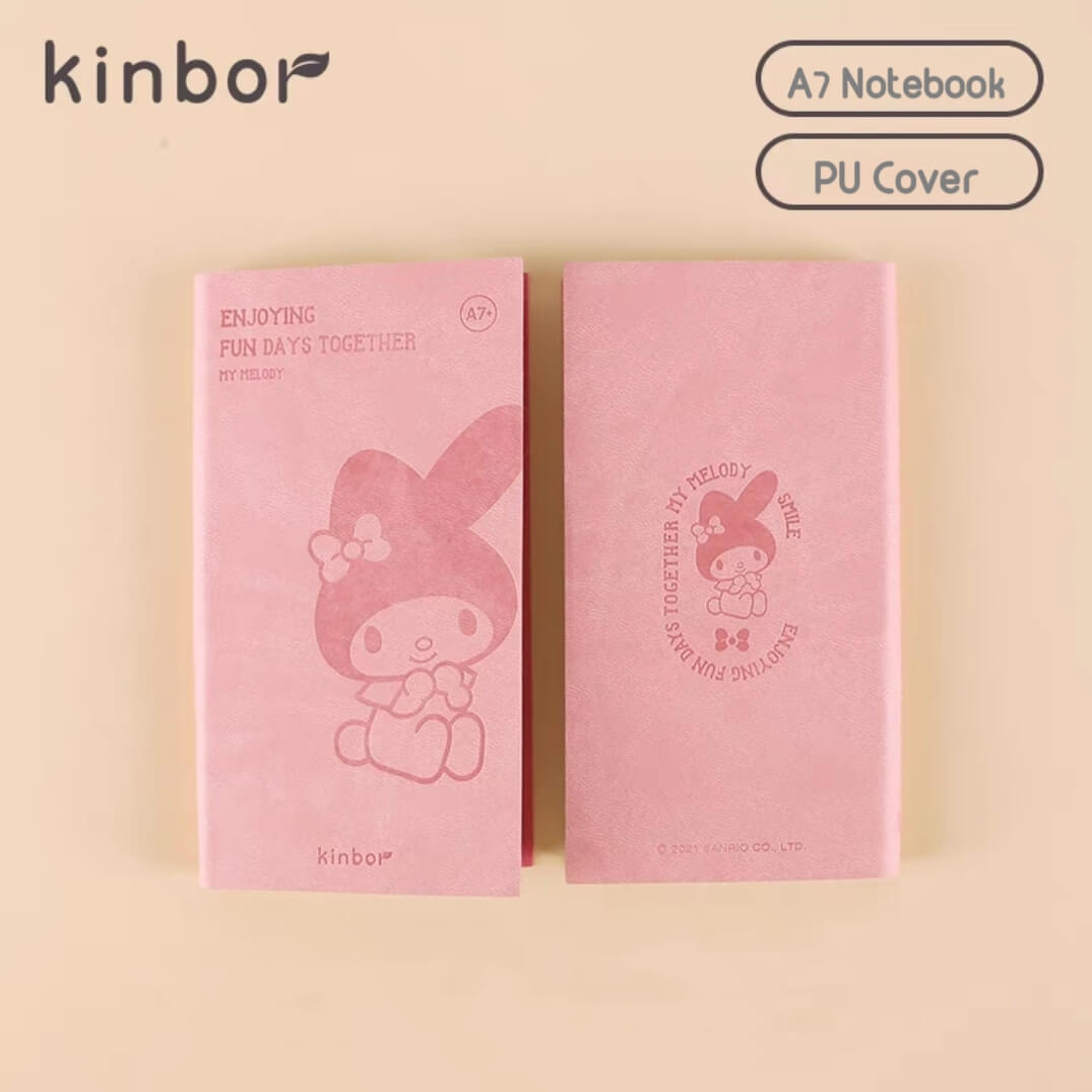 my melody faux leather notebook