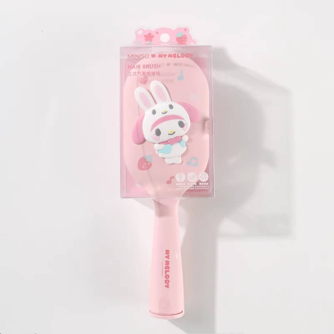 my melody paddle hairbrush 3d series
