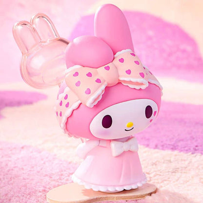 my melody pink pyjamas dress balloon hairband blind box figure