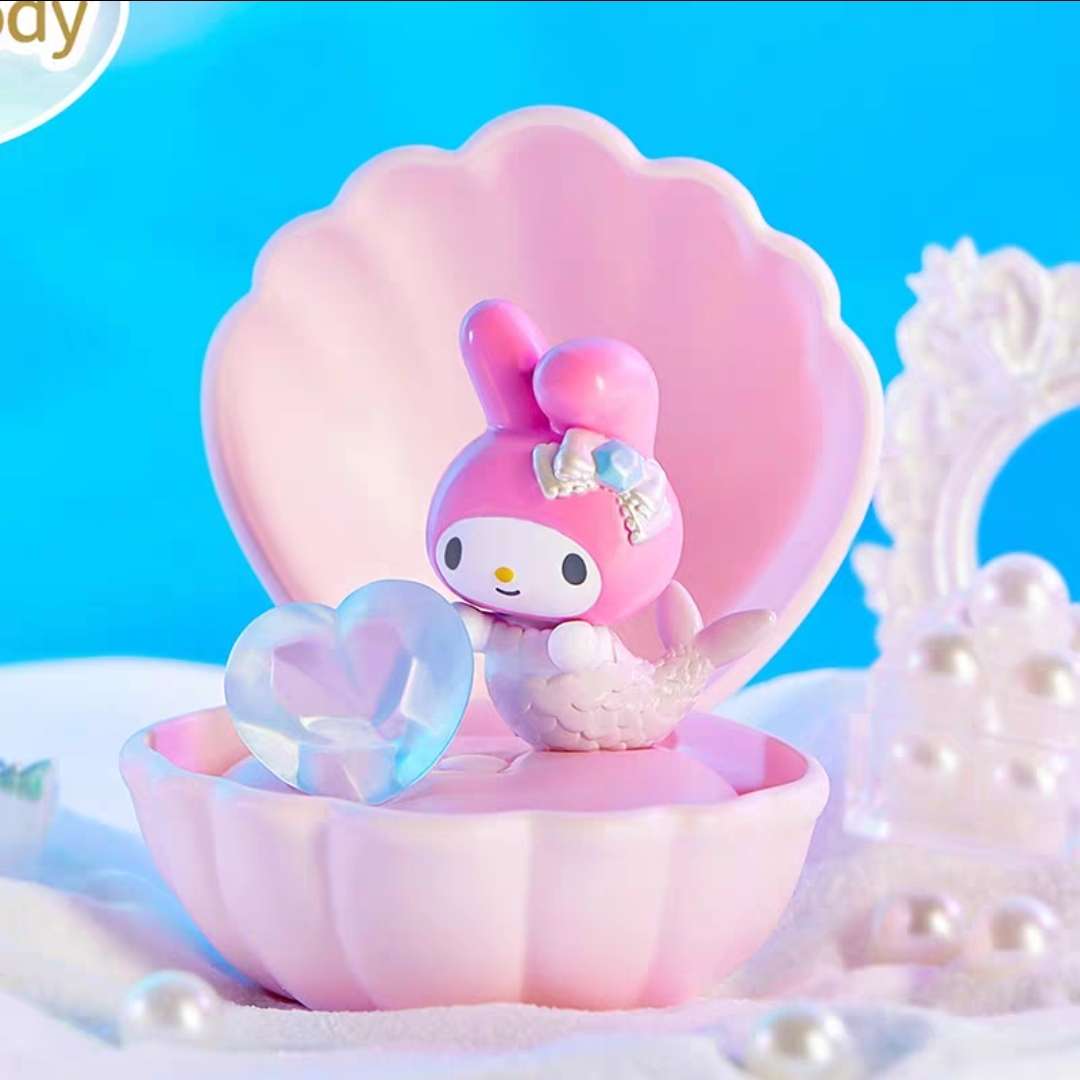 My melody sea mermaid desk decoration