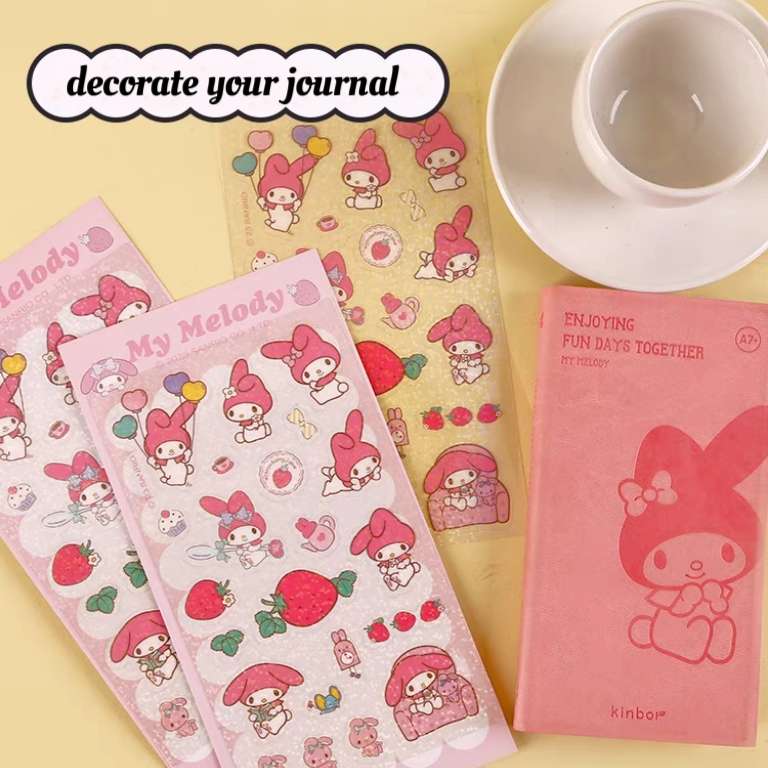 my melody stickers for planners