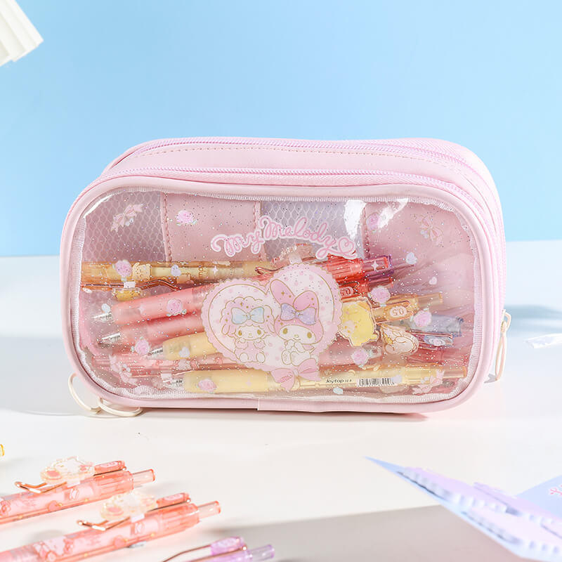 my melody sweet piano clear pencil pouch